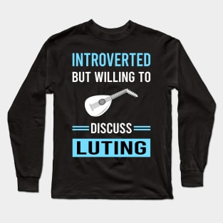 Introverted Lute Long Sleeve T-Shirt